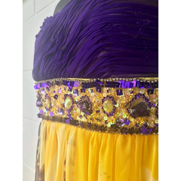 Adna Designs Strapless Vibrant Sheath Size 8 Dress - Picture 6 of 6